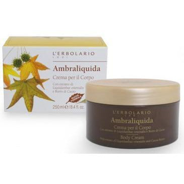 L'Erbolario Ambraliquida body cream 250 ml