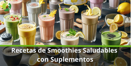 Recetas de Smoothies Saludables con Suplementos