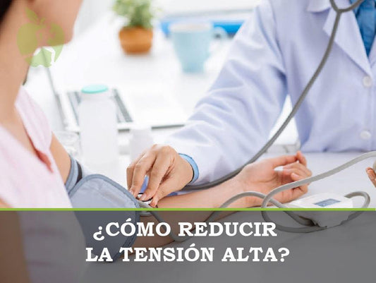 ¿Cómo bajar la tensión arterial alta?