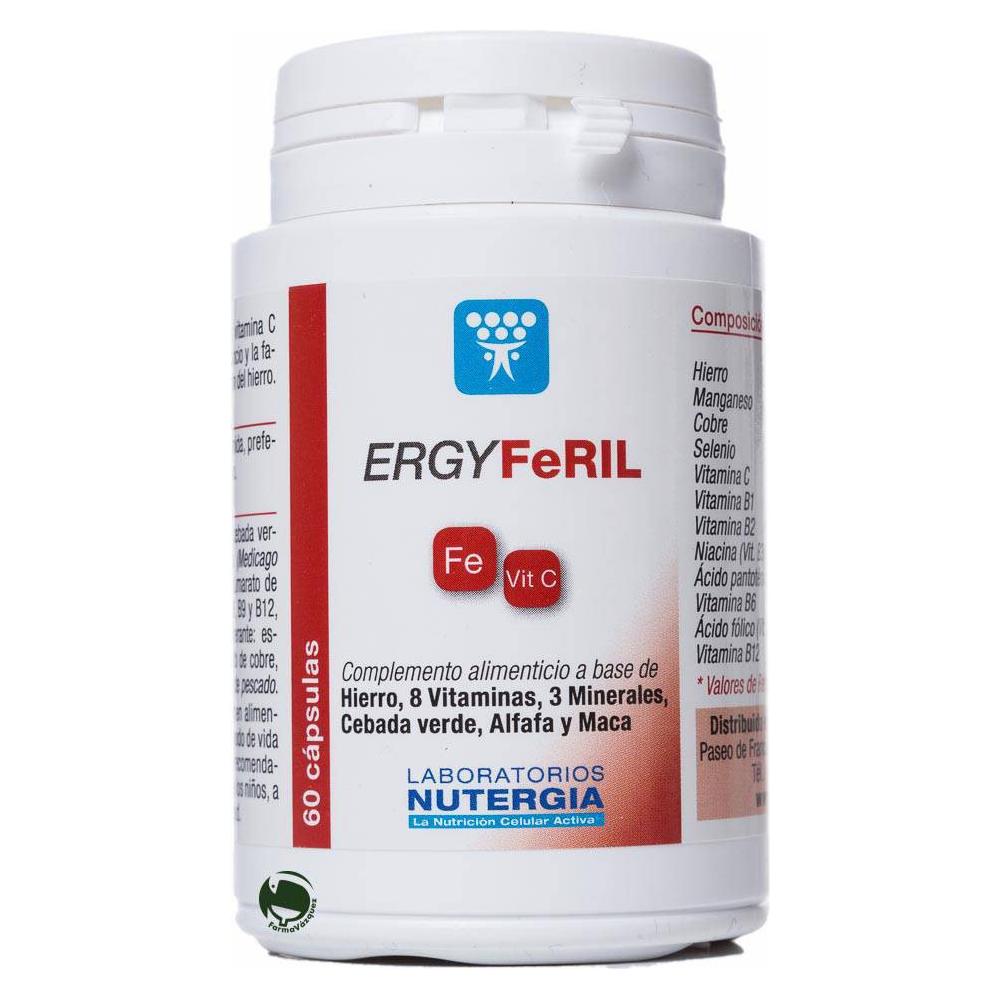 Ergyferil 60 cápsulas | Nutergia - Dietetica Ferrer