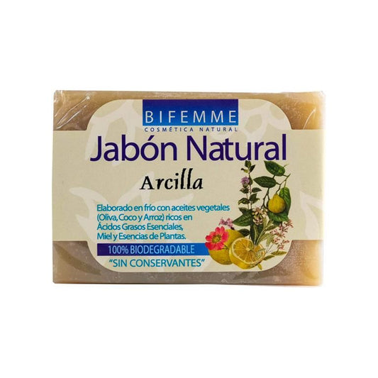 Jabón de Arcilla 100 gr | Bifisemme - Dietetica Ferrer