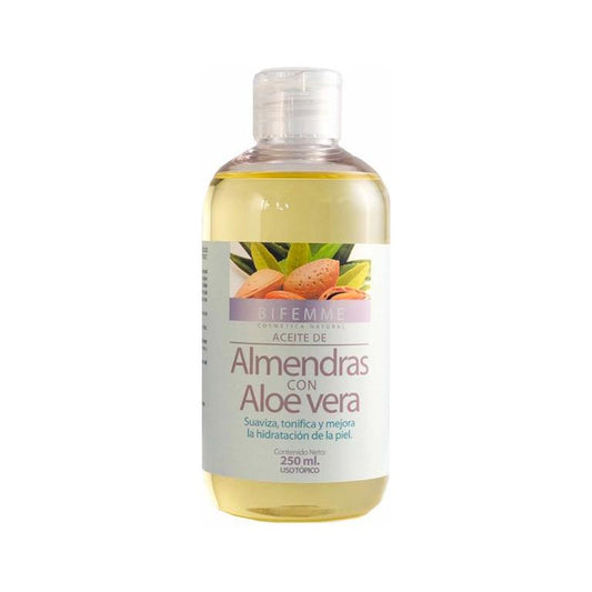 Aceite de Almendras Dulces con Aloe Vera 250 ml | Bifisemme - Dietetica Ferrer