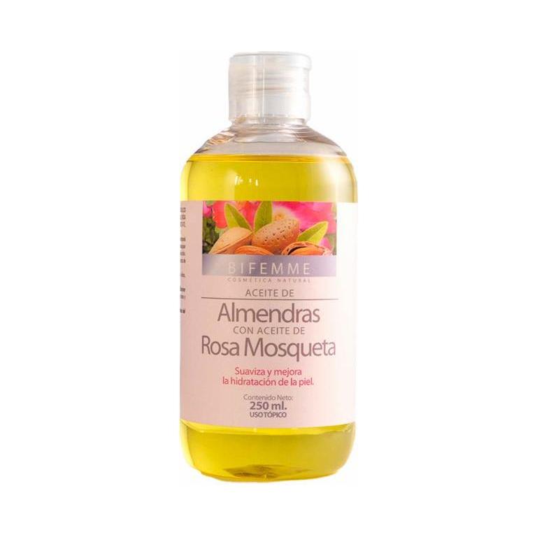 Aceite De Almendras Dulces Con Rosa Mosqueta 250 ml | Bifisemme - Dietetica Ferrer