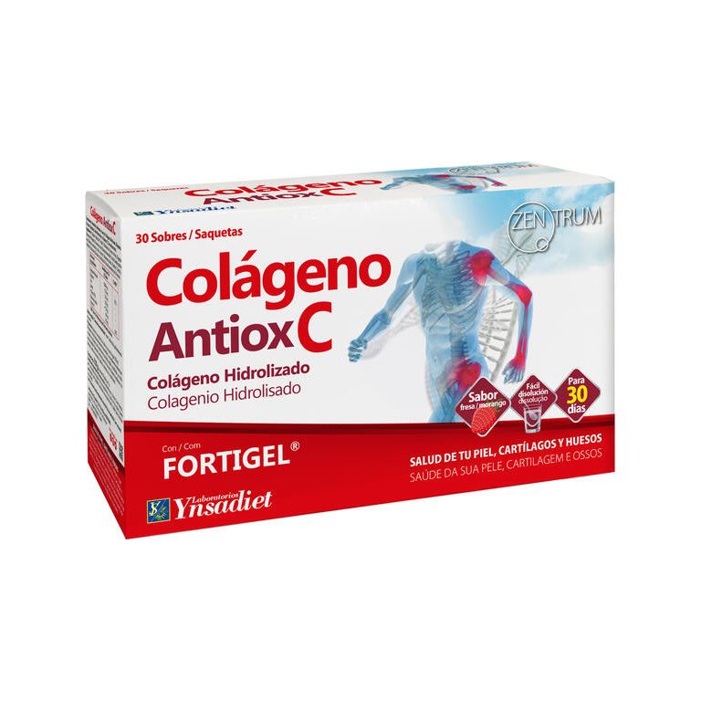 Colágeno Antiox Fortigel 30 sobres | Ynsadiet - Dietetica Ferrer