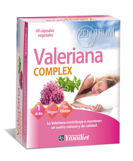 Valeriana Complex 60 cápsulas | Ynsadiet - Dietetica Ferrer