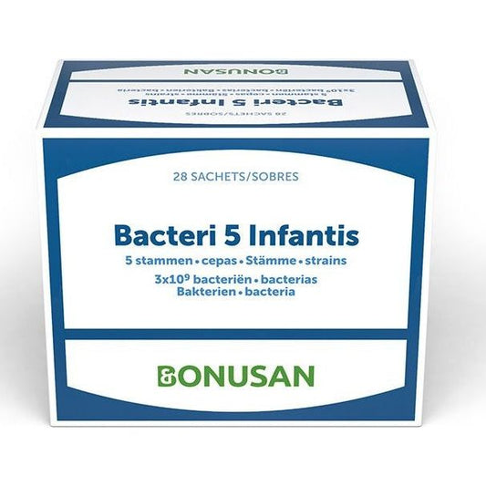 Bacteri 5 Infantis 28 Sobres | Bonusan - Dietetica Ferrer