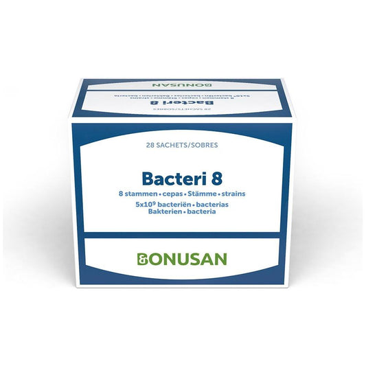 Bacteri 8 28 sobres | Bonusan - Dietetica Ferrer