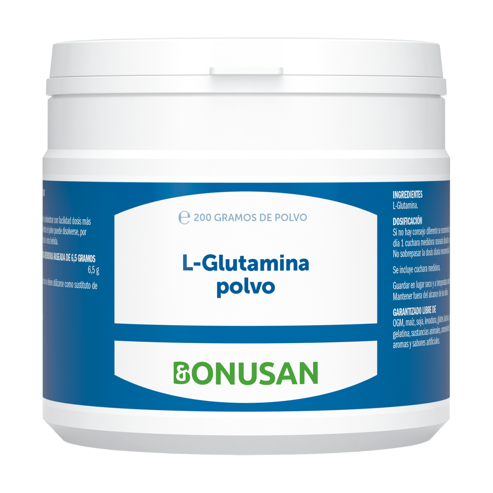 L Glutamina en Polvo 200 gr | Bonusan - Dietetica Ferrer