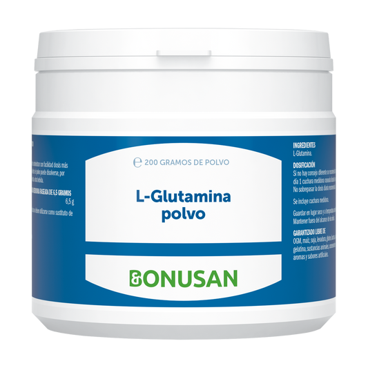 L Glutamina en Polvo 200 gr | Bonusan - Dietetica Ferrer