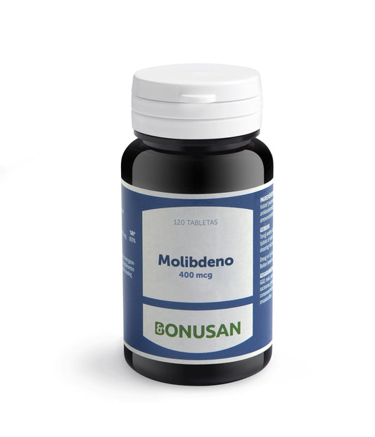 Molibdeno 400 mcg 120 Tabletas | Bonusan - Dietetica Ferrer