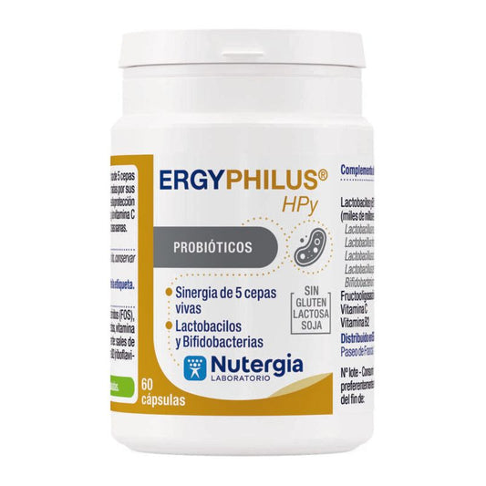 Ergyphilus Hpy 60 cápsulas | Nutergia - Dietetica Ferrer