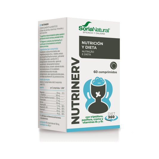 Nutrinerv 60 Comprimidos | Soria Natural - Dietetica Ferrer