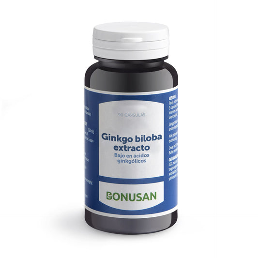 Ginkgo Biloba Extracto 90 Capsulas | Bonusan - Dietetica Ferrer