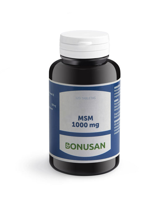 MSM 1000 mg 120 Tabletas | Bonusan - Dietetica Ferrer