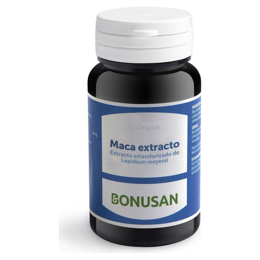 Maca Extracto 60 Capsulas | Bonusan - Dietetica Ferrer