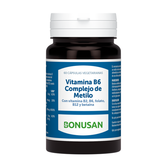 Vitamina B6 60 Capsulas | Bonusan - Dietetica Ferrer