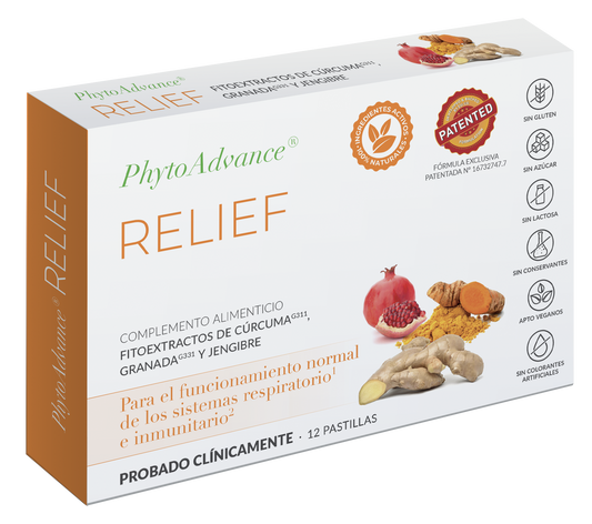 Phytoadvance Relief 12 pastillas | Alchemlife - Dietetica Ferrer