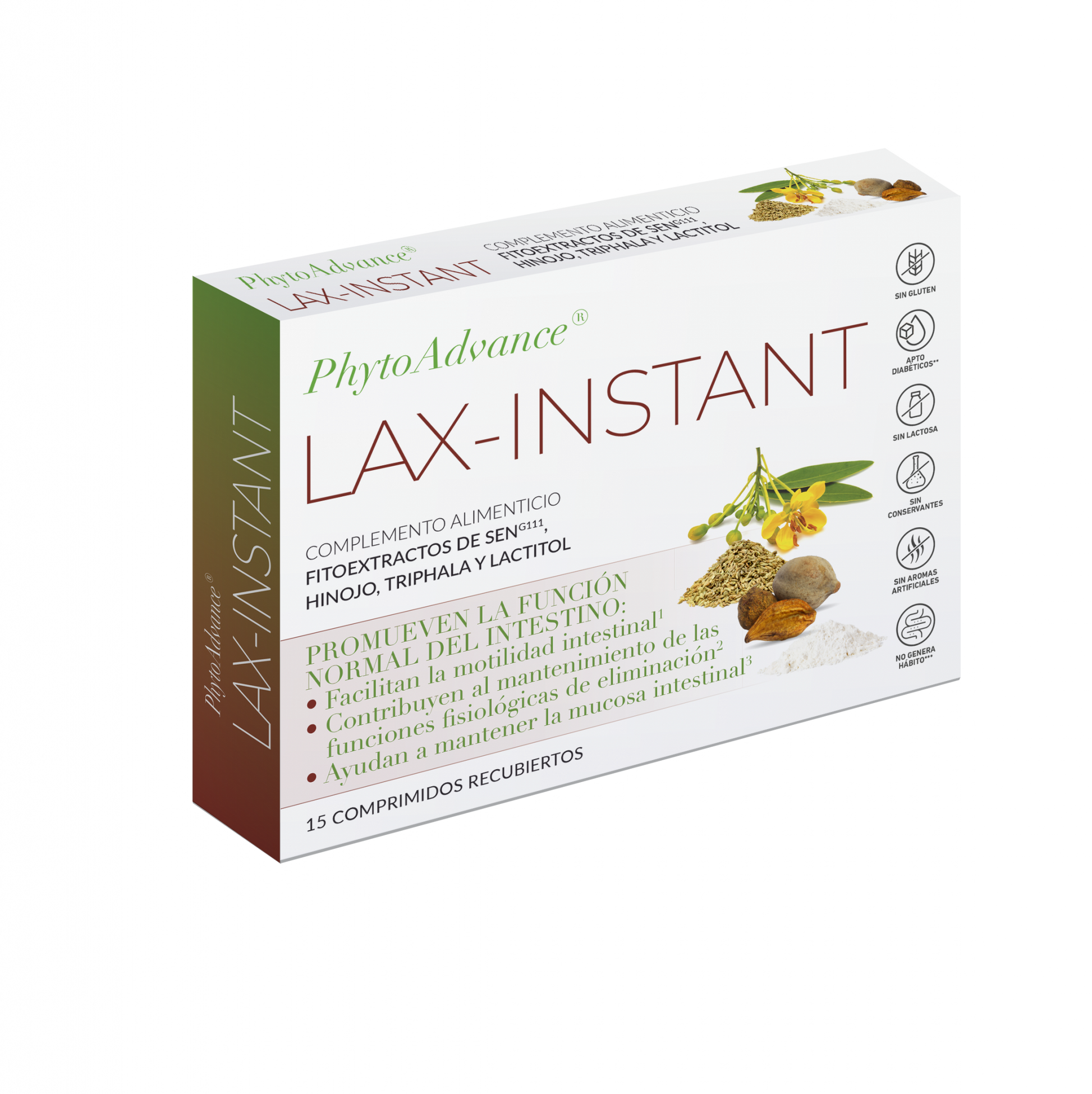 Phytoadvance Lax Instant 15 comprimidos | Alchemlife - Dietetica Ferrer