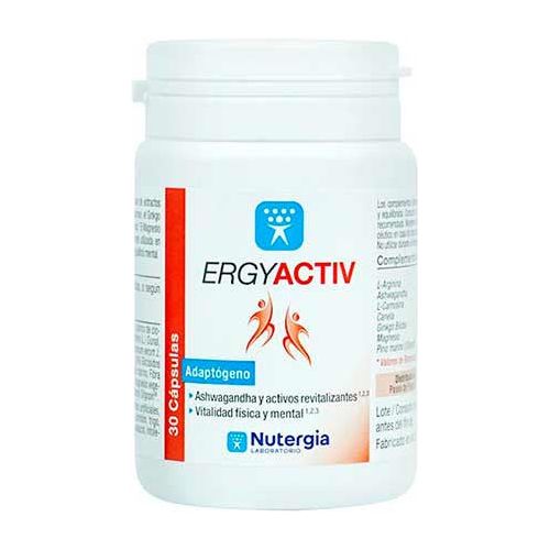 Ergyactiv 30 cápsulas | Nutergia - Dietetica Ferrer