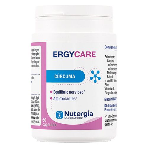 Ergycare 60 cápsulas | Nutergia - Dietetica Ferrer