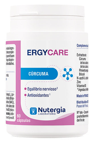 Ergycare 60 cápsulas | Nutergia - Dietetica Ferrer