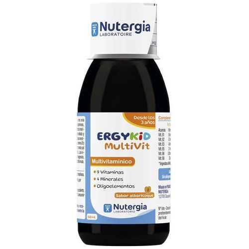 Ergykid Multivit 150 ml | Nutergia - Dietetica Ferrer