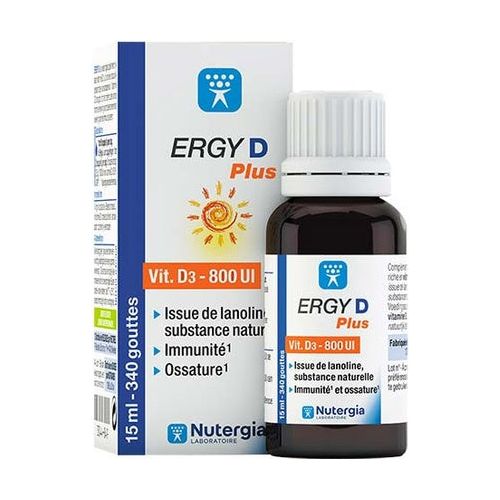 Ergy-D Plus 15 ml | Nutergia - Dietetica Ferrer