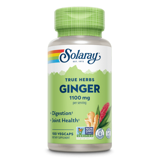 Ginger Root 100 cápsulas | Solaray - Dietetica Ferrer