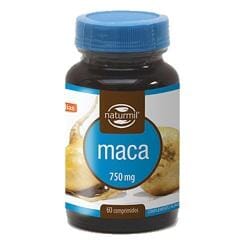 Maca 750mg 60 Comprimidos | Naturmil - Dietetica Ferrer