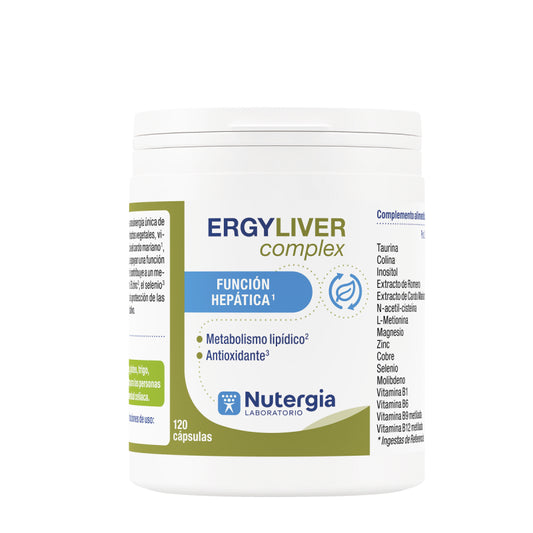 Ergyliver Complex 120 cápsulas | Nutergia - Dietetica Ferrer