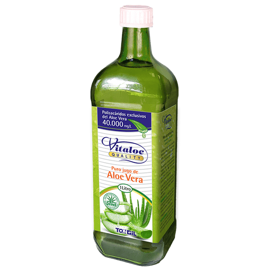 Vitaloe Jugo de Aloe Vera Ecologico 1 Litro | Tongil - Dietetica Ferrer