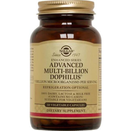 Advanced Multi Billion Dophilus 60 Capsulas | Solgar - Dietetica Ferrer