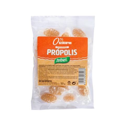 Caramelos de Propolis sin Azucar 50 gr | Santiveri - Dietetica Ferrer