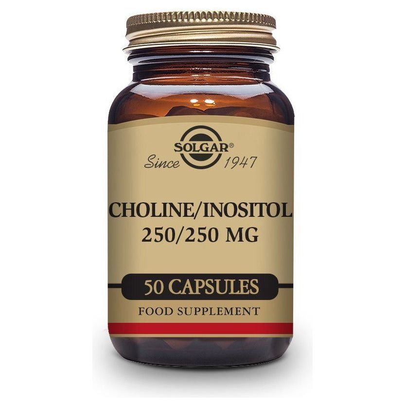 Choline Inositol 250 Mg 50 Capsulas | Solgar - Dietetica Ferrer