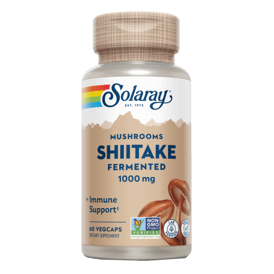 Fermented Shiitake 500 mg 60 Capsulas | Solaray - Dietetica Ferrer