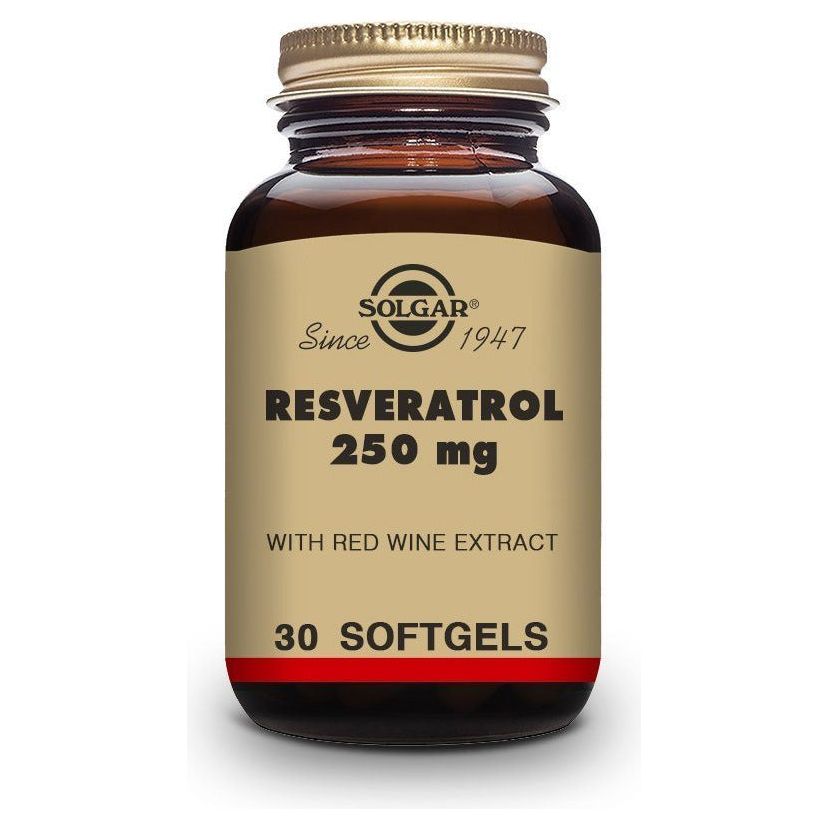 Resveratrol 250 Mg 30 Perlas | Solgar - Dietetica Ferrer