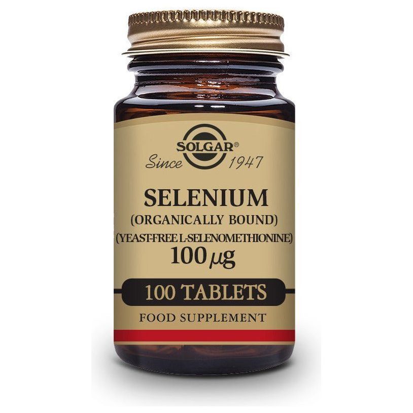 Selenium 100 µg 100 Comprimidos | Solgar - Dietetica Ferrer